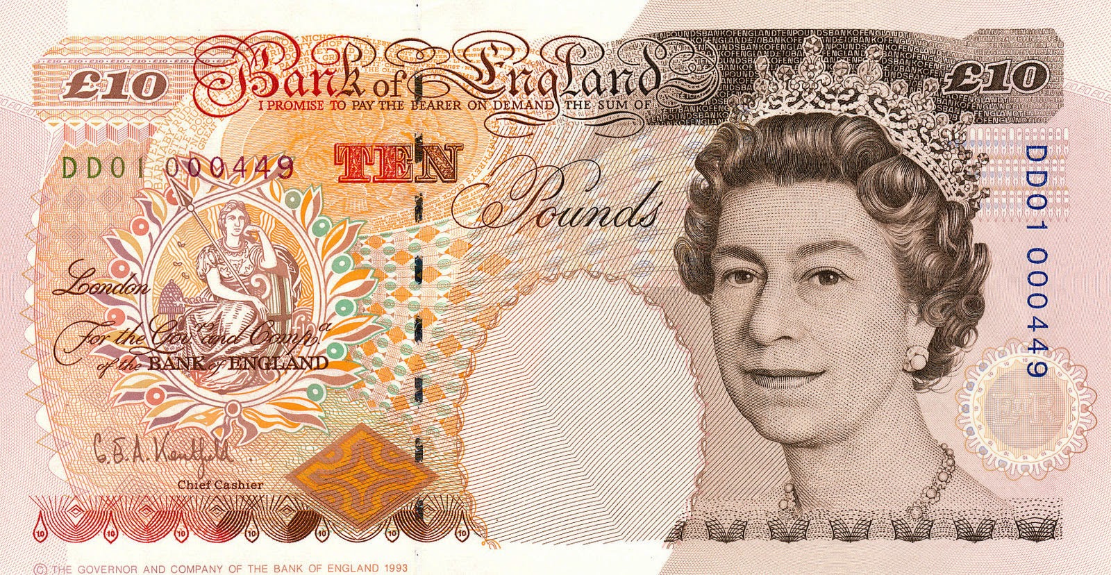 10 Pound Prop Money For Sale
