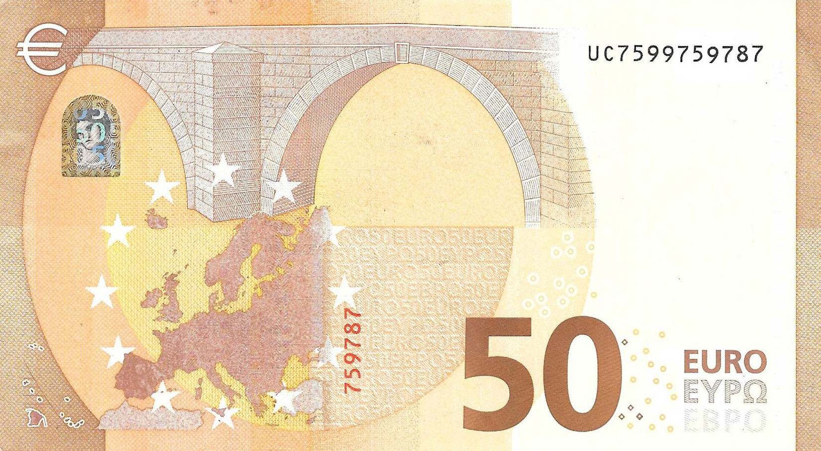 50 euro prop money for sale