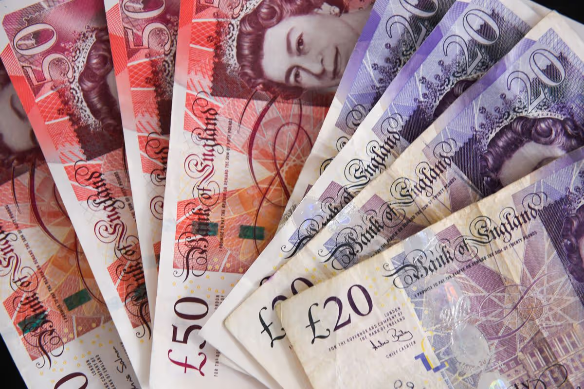 pounds prop money for sale
